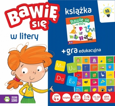 Bawię sie w litery Książka + Gra
	 (2924)