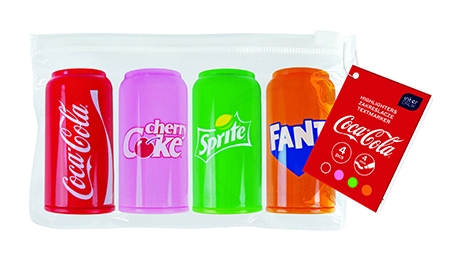 Zakreślacze Coca-Cola - 4 kolory