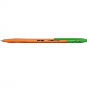 Długopis kulkowy Berlingo Tribase Orange 0,7mm - zielony