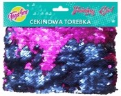 Torebka cekinowa niebiesko-różowa (STN1530)