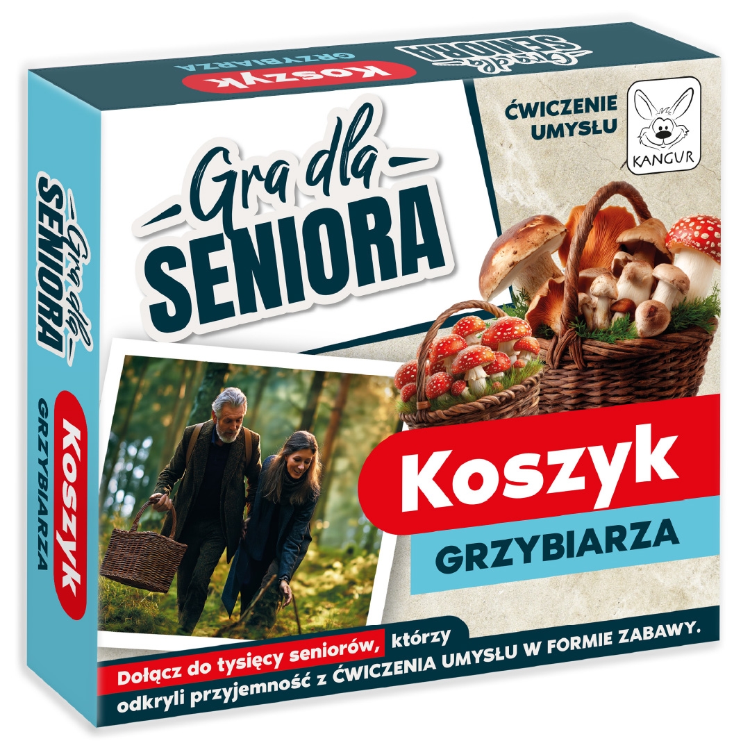 Gra dla Seniora. Koszyk Grzybiarza