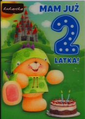 Karnet 2 latka chłopiec 3DV-068