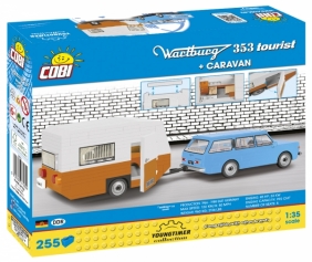 Cobi: Youngtimer Collection. Wartburg 353 Tourist + Caravan (24592)