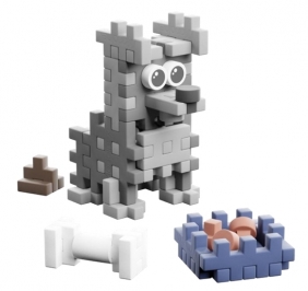 Mini Waffle Pocket Pets, Puppies - Sznaucer, 49 el.