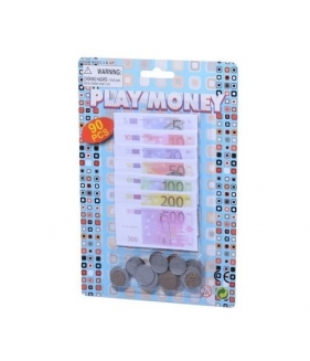 Zestaw banknotów i monet Euro - <br />