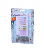 Zestaw banknotów i monet Euro - <br />
