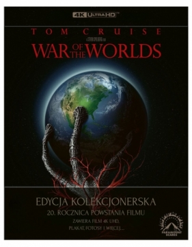 Wojna światów (2005) Edycja kolekcjonerska na 20-lecie powstania filmu (Blu-ray 4K)