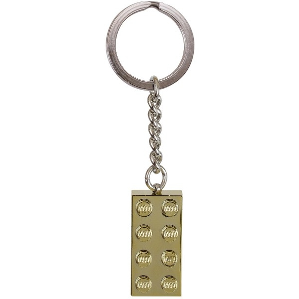 LEGO Brelok Złoty Klocek 2x4 (850808)