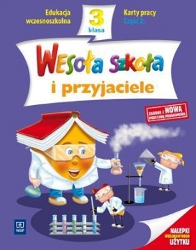 Wesoła szkoła i przyjaciele 3 Karty pracy Część 2 - Hanna Dobrowolska, Wojciech Dziabaszewski, Anna Konieczna