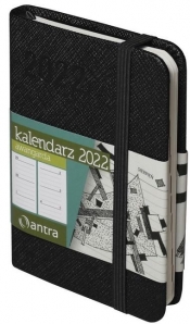Kalendarz 2022 Awangarda A7 czarny TDW ANTRA