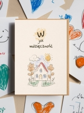 Kartka okolicznościowa W jak wdzięczność