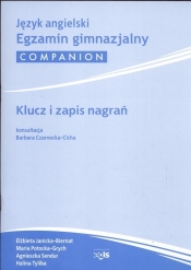 Egzamin gimnazjalny Companion Klucz i zapis nagrań