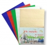 Filc dekoracyjny metallic A4 5szt