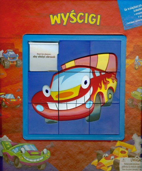 Wyścigi Puzzle 4 elementy