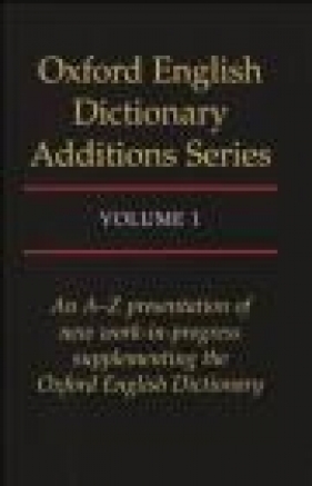 Oxford English Dictionary Assitions Series v.1 - Simpson