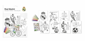 Zestaw do kolorowania Real Madrid