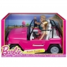 Lalka Barbie zestaw auto plażowe z lalkami 290 mm (CJD12)