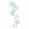 Wykrojnik - Girlanda śnieżynek