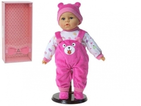 Lalka ze smoczkiem i polskim dźwiękiem 35cm
