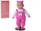 Lalka ze smoczkiem i polskim dźwiękiem 35cm