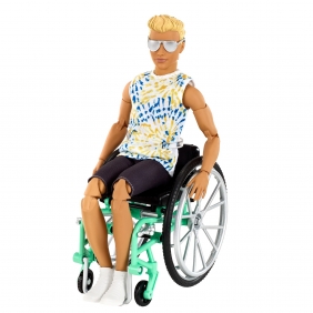 Barbie Fashionistas: Ken na wózku (GWX93)