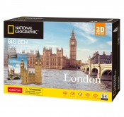 Puzzle National Geographic 3D: Big Ben (306-DS0992H)