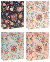 Torebka prezentowa 26x32x10cm Kwiaty MIX