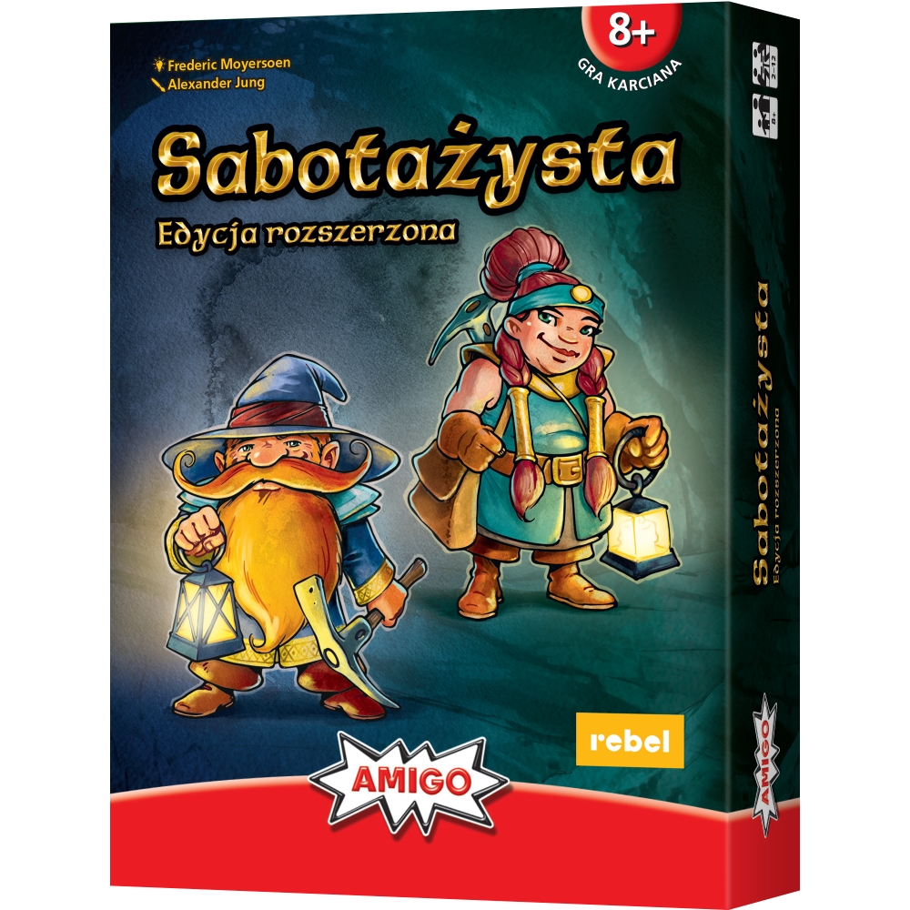 <img src='https://webimage.pl/pics/927/0/drebel-gra-karciana-sabotazysta-edycja-rozszerzona-box3d.png' style='height:440px' /> Sabotażysta: Edycja rozszerzona