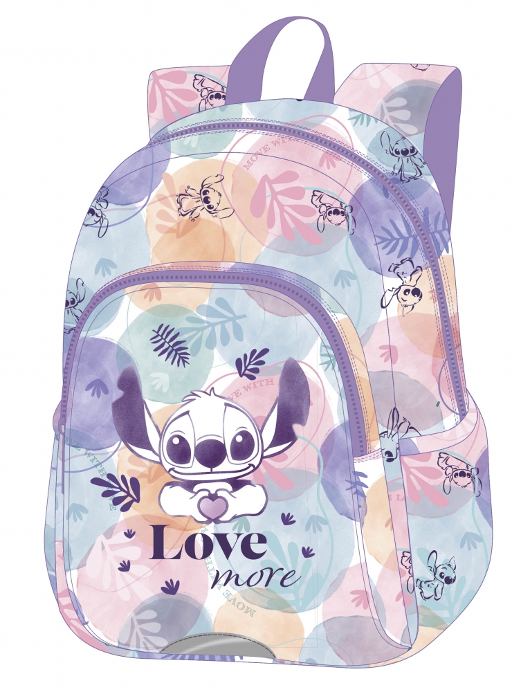 Coolpack, Plecak młodzieżowy Toby Disney Fashion - Stitch pastel (F049885)