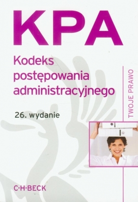 Kodeks postępowania administracyjnego - <br />
