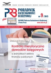 Kontrola merytoryczna dowodów księgowych