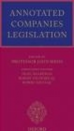 Annotated Companies Legislation - R Hildyard