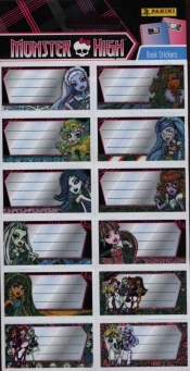 Naklejki na zeszyty Monster High - <br />