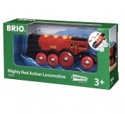 Brio Trains & Vehicles: Klasyczna czerwona lokomotywa (63359200)