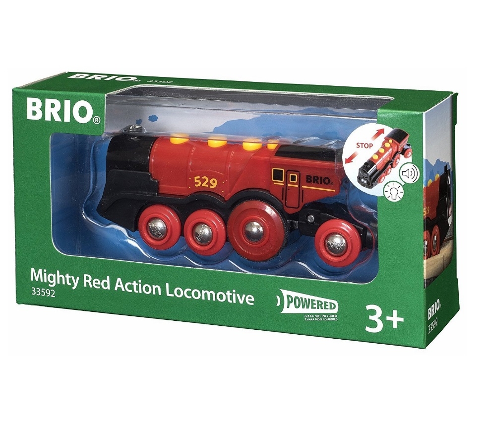 Brio World: Klasyczna czerwona lokomotywa (63359200)