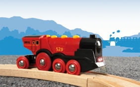 Brio Trains & Vehicles: Klasyczna czerwona lokomotywa (63359200)