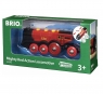  Brio World: Klasyczna czerwona lokomotywa (63359200)Wiek: 3+