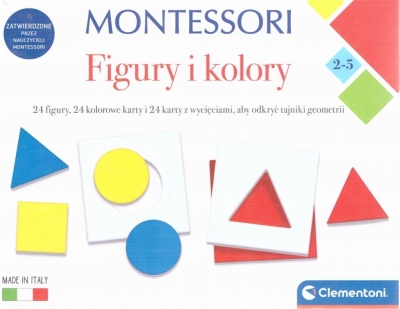 Montessori Kształty i kolory