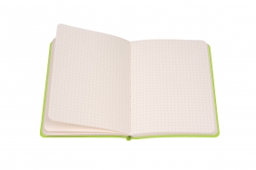 Notes z długopisem A6 w pudełku - Limonkowy