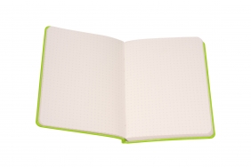 Notes z długopisem A6 w pudełku - Limonkowy