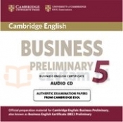 Cambridge English Business 5 Preliminary Audio CD