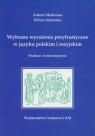 Wybrane wyrażenia peryfrastyczne w języku polskim i rosyjskim