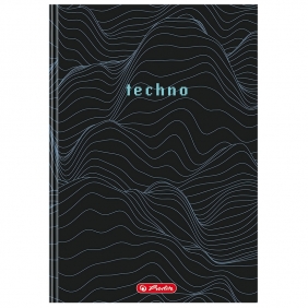 Brulion Herliz A4/96k linia z marginesem, 1 szt