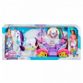 Zestaw Lalki i Karoca Barbie Dreamtopia (GNH04)