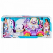 Zestaw Lalki i Karoca Barbie Dreamtopia (GNH04)