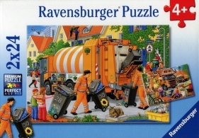 Puzzle Wielkie sprzątanie 2x24 (RAP091928)