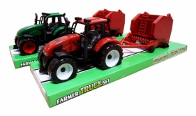 Traktor z maszyną