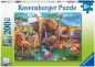 Ravensburger, Puzzle XXL 200: Dzikie zwierzęta (13292)