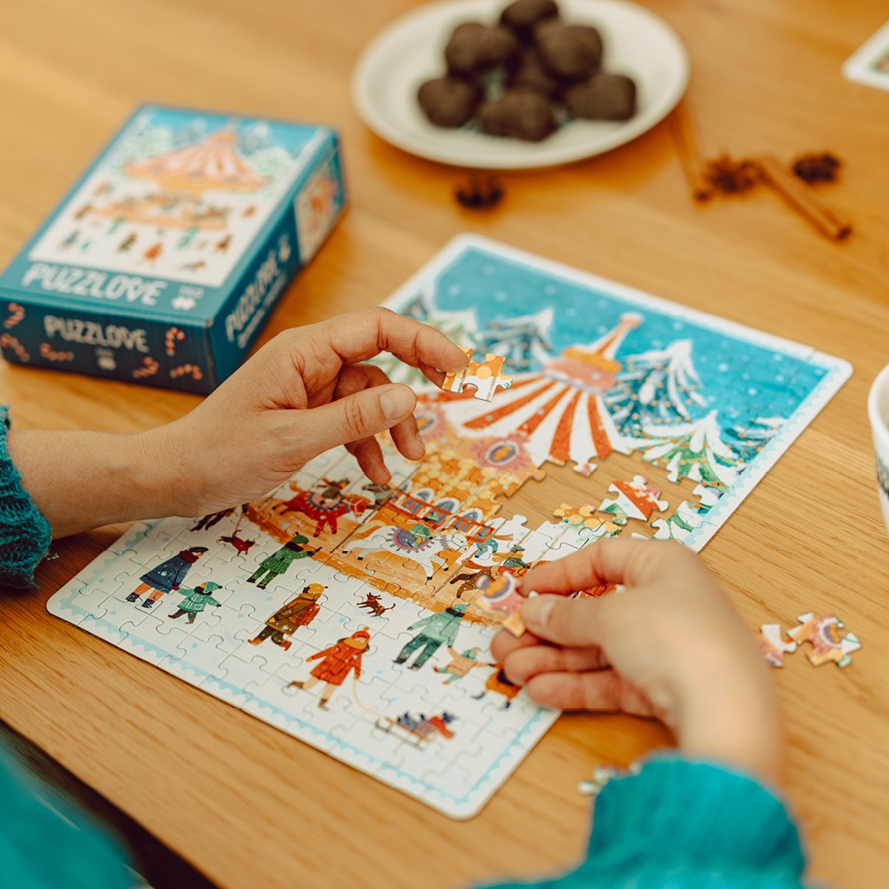 Puzzlove CzuCzu: Zimowa radość 150 el.