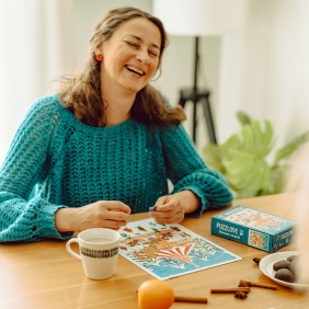 Puzzlove CzuCzu: Zimowa radość 150 el.